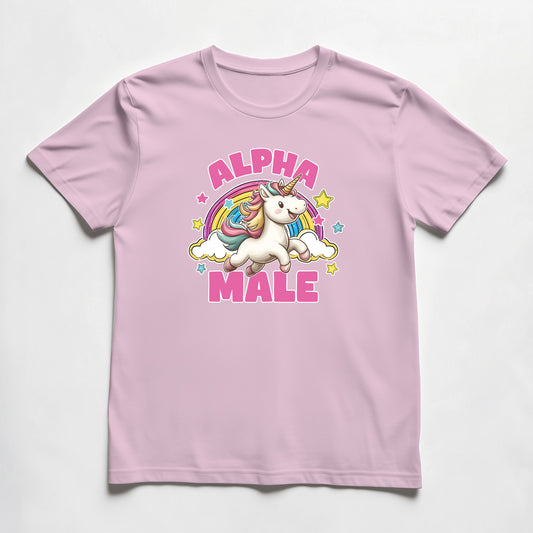 Alpha Male Unicorn - Unisex T-shirt - Alt Clothing